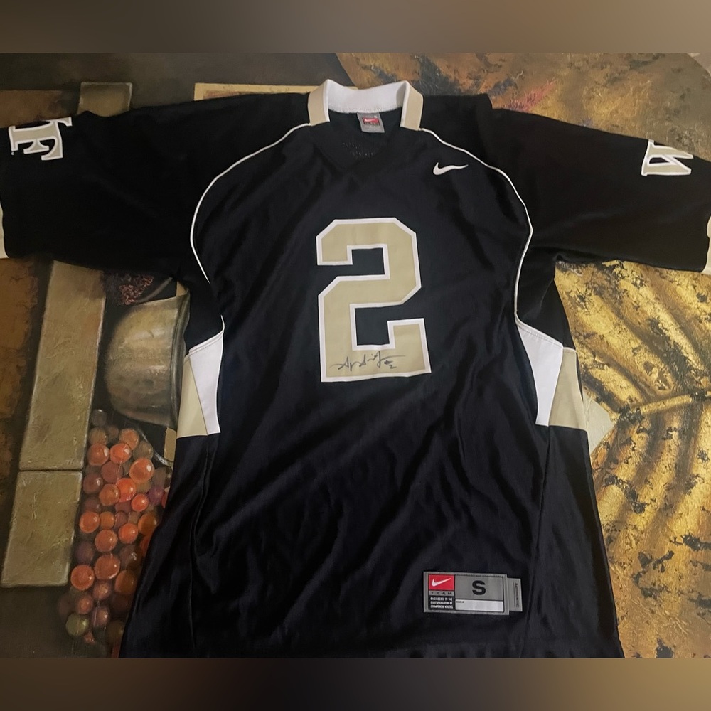 ALPHONSO SMITH Autographed #2 Wake Forest Football Jersey NIKE Size Adult Small